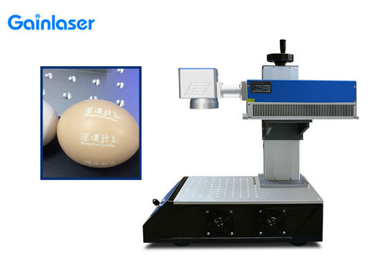 355nm 3W 5W uv laser metal marking machine color marker marking eggshells